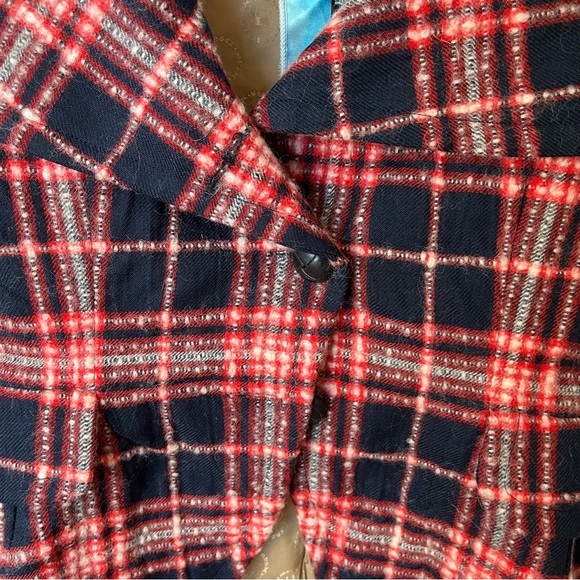 L.A.M.B Plaid Blazer Jacket Size 0 - Picture 5 of 8